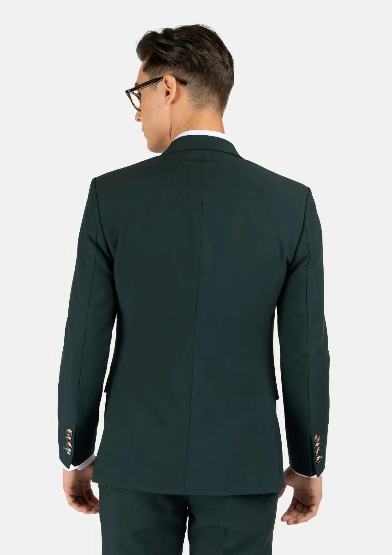 Ellis Emerald Green Stretch Suit - SARTORO